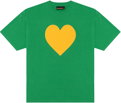 Drew House FW23 Green Heart Logo Graphic Unisex Tee DH-HJ2121-LVGR Buy Drew House FW23 Green Heart Logo Graphic Unisex Tee DH-HJ2121-LVGR