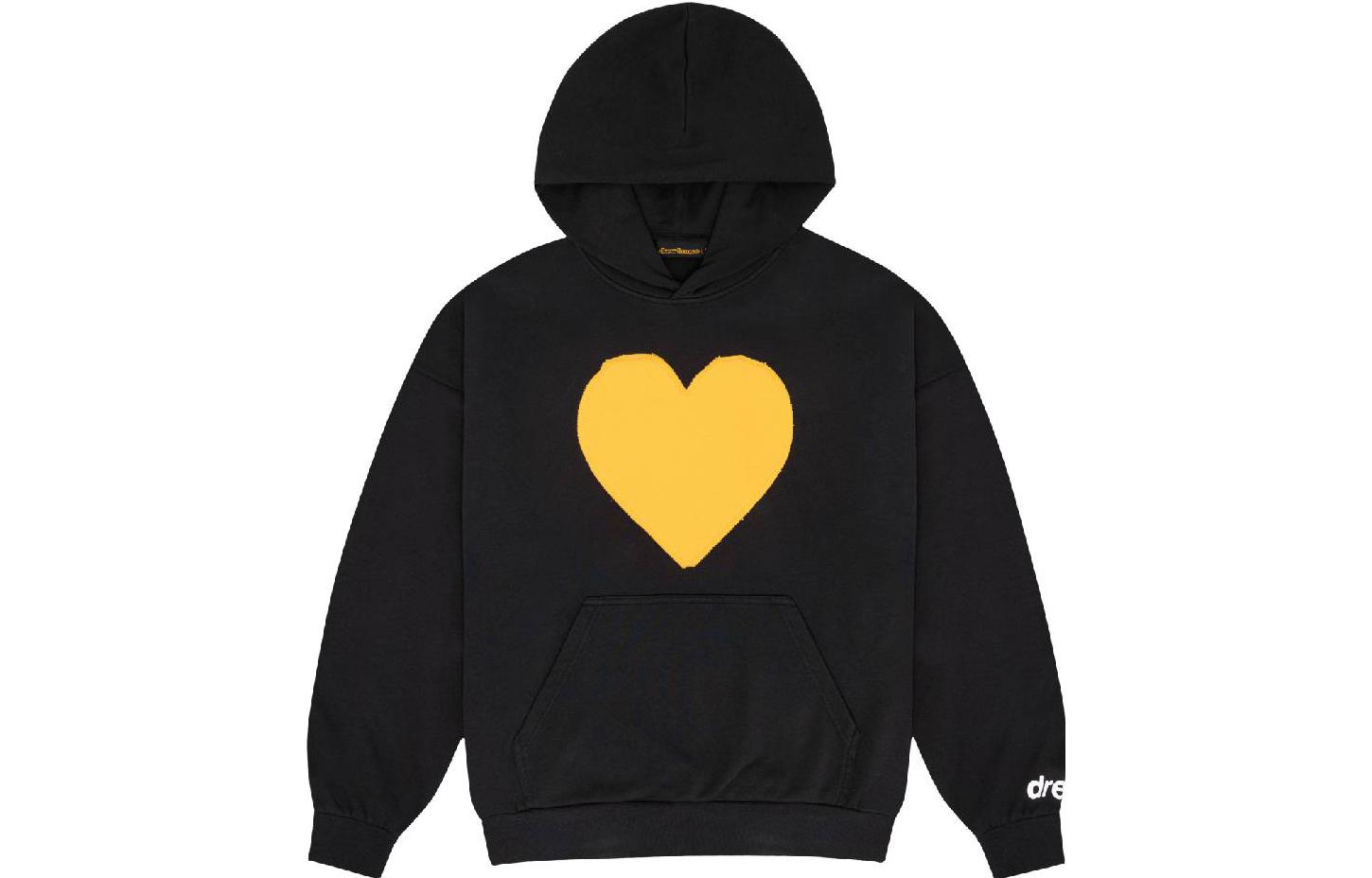 Buy Drew House FW23 Hoodie Cinta Logo Hati Unisex Hitam. DW-fw23-007
