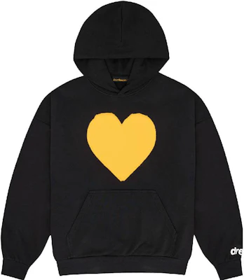 Drew House FW23 Hoodie Cinta Logo Hati Unisex Hitam. DW-fw23-007 Order Drew House FW23 Hoodie Cinta Logo Hati Unisex Hitam. DW-fw23-007