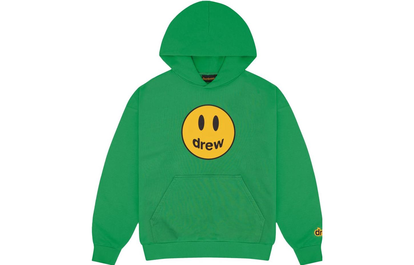 Order Drew House FW23 Hoodie Hijau Oversized Smiley Face Unisex. DW-fw23-003