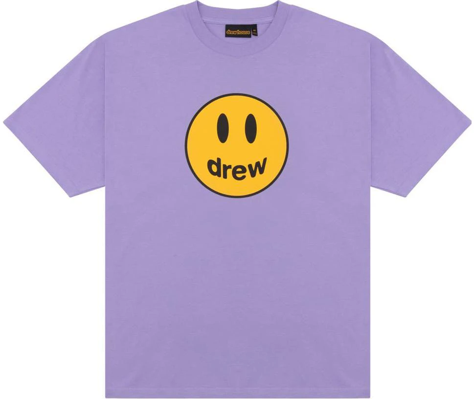 drew-house-fw-23-mascot-smile-lavender-tee-unisex-round-neck-short-sleeve-t-shirt-dw-fw23-002