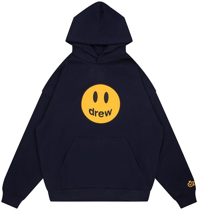 drew-house-fw-23-smiley-hoodie-unisex-fleece-navy-blue-dh-f31121-mcdm