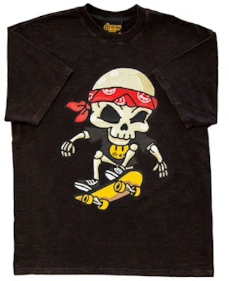 Drew House hearty vintage S/S tee black Order Drew House hearty vintage S/S tee black