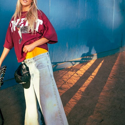 ドリューハウス ハミングバード ウルトラワイドレッグジーンズ ライトブルー ユニセックス DR-SS22-954 Sizing ドリューハウス ハミングバード ウルトラワイドレッグジーンズ ライトブルー ユニセックス DR-SS22-954