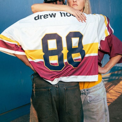 Drew House Hummingbirds Summer Smiley Jersey Magnolia Unisex Kaos Pink. DR-SS22-123 6