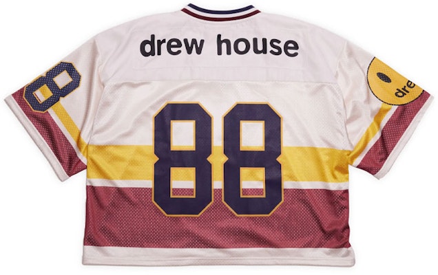 Drew House Hummingbirds Summer Smiley Jersey Magnolia Unisex Kaos Pink. DR-SS22-123 Lookbook Drew House Hummingbirds Summer Smiley Jersey Magnolia Unisex Kaos Pink. DR-SS22-123