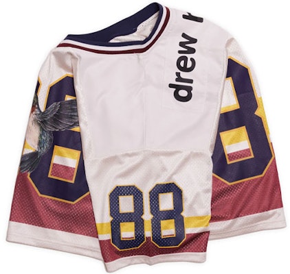 Drew House Hummingbirds Summer Smiley Jersey Magnolia Unisex Kaos Pink. DR-SS22-123 Purchase Drew House Hummingbirds Summer Smiley Jersey Magnolia Unisex Kaos Pink. DR-SS22-123