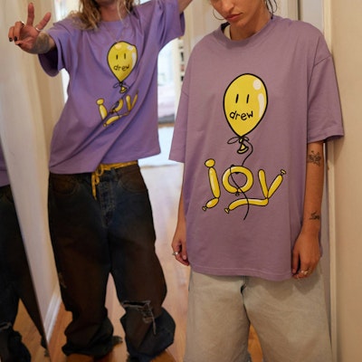 Drew House Joy S/S T-Shirt 'Lavender' Lookbook Drew House Joy S/S T-Shirt 'Lavender'