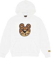 Drew House Kangaroo Print Fleece Hoodie Unisex White. DH-FT31125-TDOW Drew House Kangaroo Print Fleece Hoodie Unisex White. DH-FT31125-TDOW