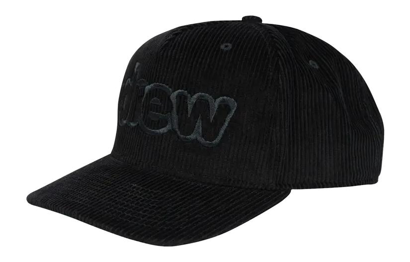 Drew House Letter Logo Baseball Cap Black Unisex Couple Style DREWHAT002