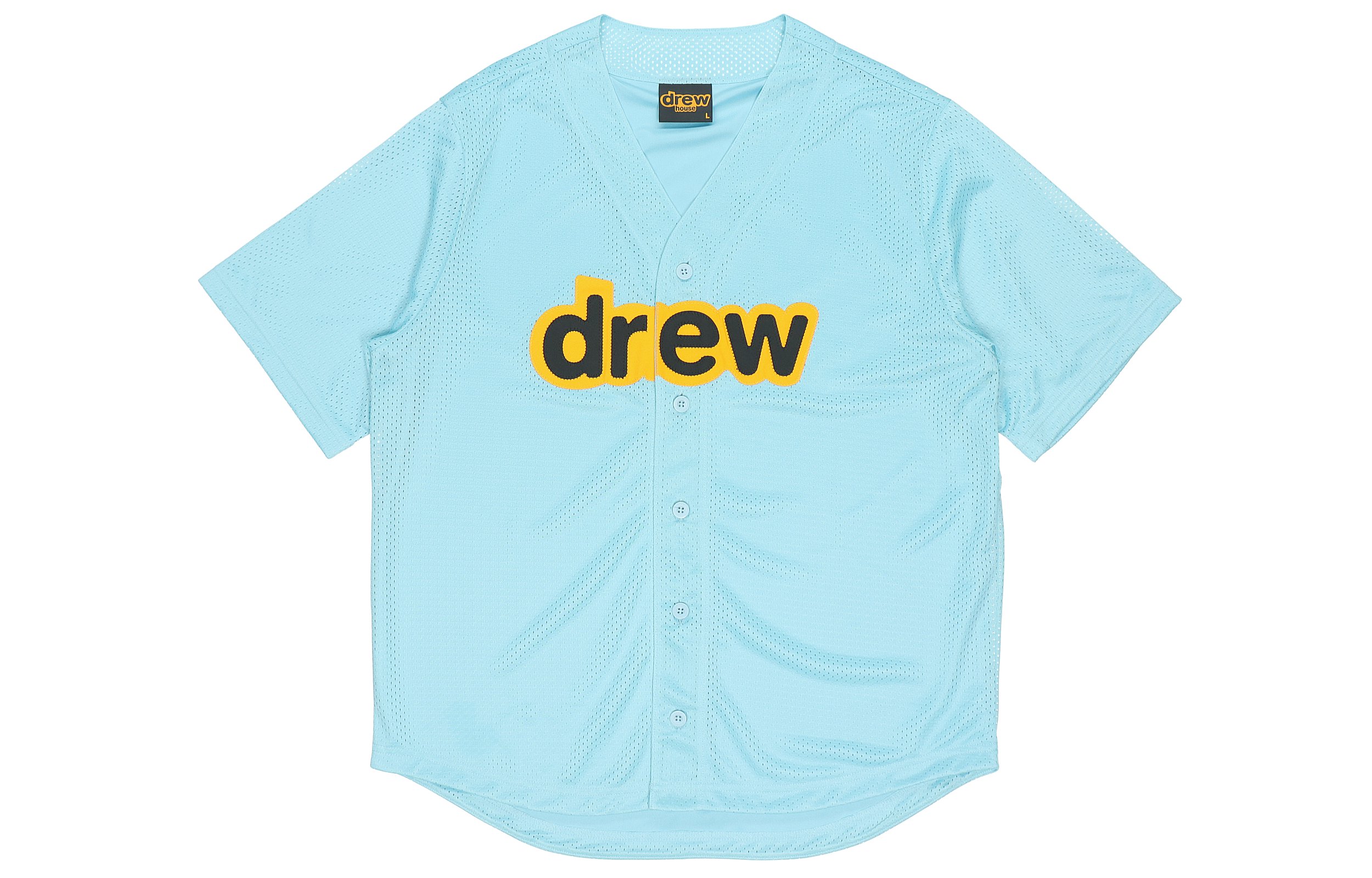 Drew House Letter Logo Blue Unisex Graphic T-Shirt DH-M4381-SESB