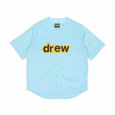 Drew House Letter Logo Blue Unisex Graphic T-Shirt DH-M4381-SESB