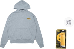 Drew House Letter Logo Hoodie Pullover Unisex Fleece Sweatshirt. DR-SS22-444 Drew House Letter Logo Hoodie Pullover Unisex Fleece Sweatshirt. DR-SS22-444