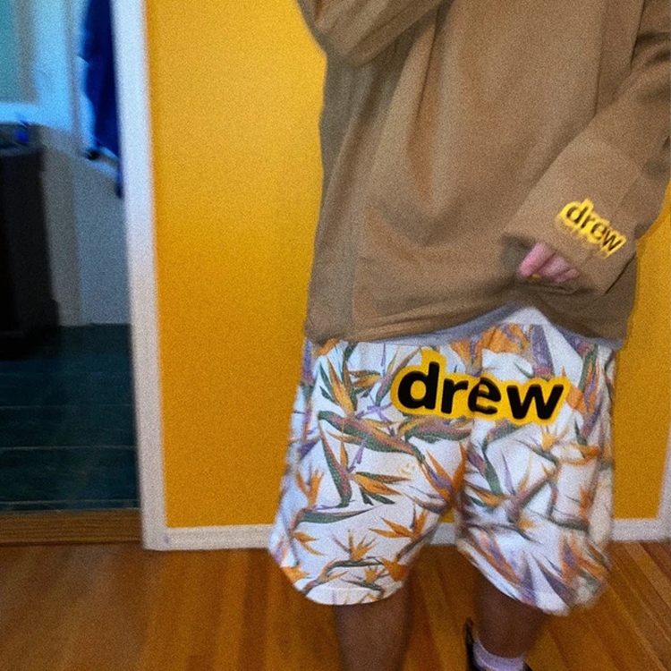Details for Drew House 字母标志透气短裤 天堂鸟 男女同款 多色 DR-SS20-58