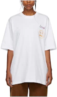 Drew House Letter Logo SS22 Unisex White Crewneck Graphic Tee. DR-SS22-221 Drew House Letter Logo SS22 Unisex White Crewneck Graphic Tee. DR-SS22-221