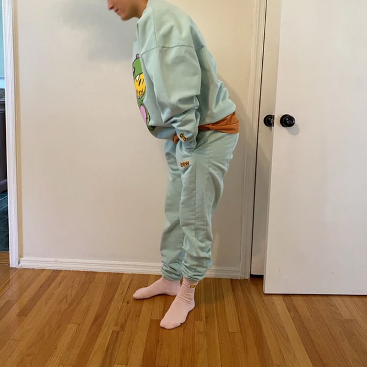 Shop Drew House Logo Sweater Unisex Seluar Knit Hijau Pudina. DR-SS20-93