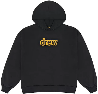 Drew House Letter Printed Hoodie Black Pullover Sweatshirt DH-VF31125-SEFB Order Drew House Letter Printed Hoodie Black Pullover Sweatshirt DH-VF31125-SEFB
