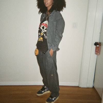 Drew House 輕量牛仔教堂褲 男女款 黑色 DR-SS21-54 Details for Drew House 輕量牛仔教堂褲 男女款 黑色 DR-SS21-54