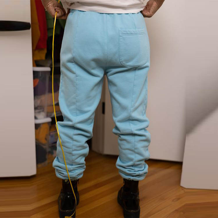 Details for Drew House 海绵宝宝字母徽标男女同款针织运动长裤 - 海军蓝 DR-SS21-101