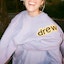 Sizing Drew House Logo Sweatshirt Unisex Pullover Ungu Lavender DR-SS20-54