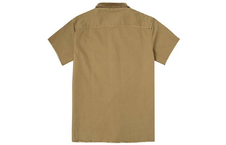 Lookbook Baju Unisex Drew House Logo Vintage Sulaman Coklat Gelap DR-SS20-82