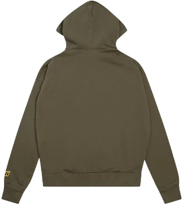 Drew House Logo SS22 Secret Hoodie Midnight Olive Pullover Unisex Fleece DR-SS22-208 Lookbook Drew House Logo SS22 Secret Hoodie Midnight Olive Pullover Unisex Fleece DR-SS22-208