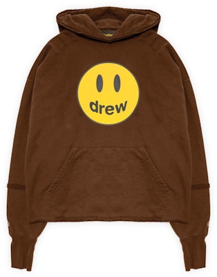 Drew House Mascot Deconstructed Hoodie 'Brown' Buy Drew House Mascot Deconstructed Hoodie 'Brown'