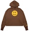 Order Drew House Mascot Deconstructed Hoodie Brown Unisex Smiley Pullover Sweater. DR-SS22-152