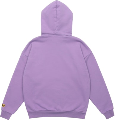 Drew House 拉文德微笑標誌連帽衫 - 中性羊毛套頭衫。 DR-FW21-041 Lookbook Drew House 拉文德微笑標誌連帽衫 - 中性羊毛套頭衫。 DR-FW21-041