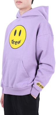 Drew House 拉文德微笑標誌連帽衫 - 中性羊毛套頭衫。 DR-FW21-041 Purchase Drew House 拉文德微笑標誌連帽衫 - 中性羊毛套頭衫。 DR-FW21-041