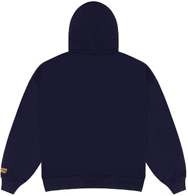 Drew House Mascot Hoodie Dark Navy - Smiley Print Pullover Unisex. DW-FW22-1221-01 Lookbook Drew House Mascot Hoodie Dark Navy - Smiley Print Pullover Unisex. DW-FW22-1221-01