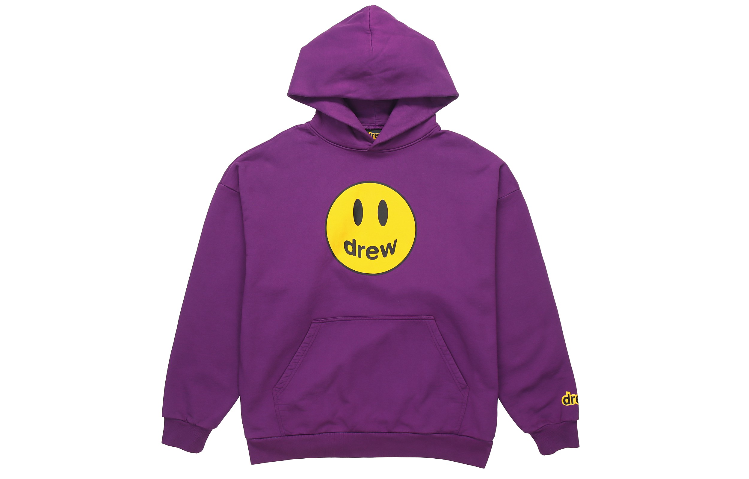 Drew House Mascot Smile Hoodie Unisex Purple DR-FW20-91