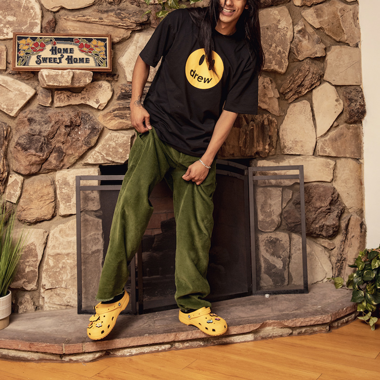 Purchase Drew House Mascot Smiley Unisex T-Shirt Hitam DR-FW20-93