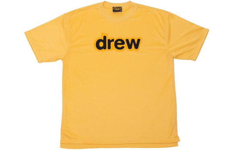 Drew House Mini Mascot Pocket Tee Orange - Unisex Graphic Logo Mesh Short Sleeve DR-SS21-134