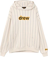 Drew House Navy Pinstripe Hoodie Hummingbirds Logo Pullover Cream 秋冬卫衣 DR-SS22-400 Drew House Navy Pinstripe Hoodie Hummingbirds Logo Pullover Cream 秋冬卫衣 DR-SS22-400