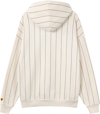 Drew House 海軍藍條紋蜂鳥標誌連帽衫 奶油色 秋冬款衛衣 DR-SS22-400 Lookbook Drew House 海軍藍條紋蜂鳥標誌連帽衫 奶油色 秋冬款衛衣 DR-SS22-400