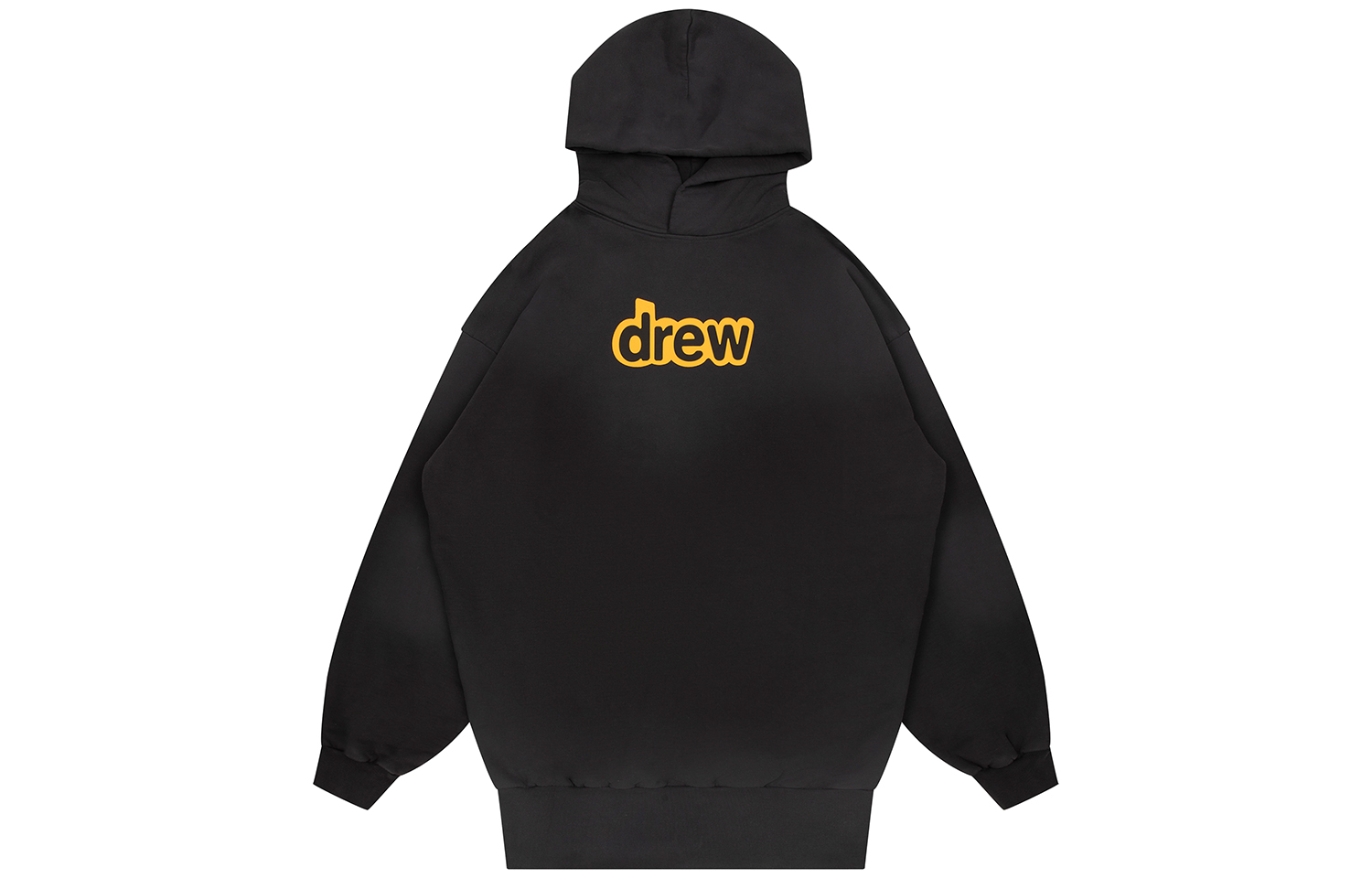 Order Drew House Oversized Letter Hoodie Pullover Unisex - Faded Black DH-F3117L-SEFB