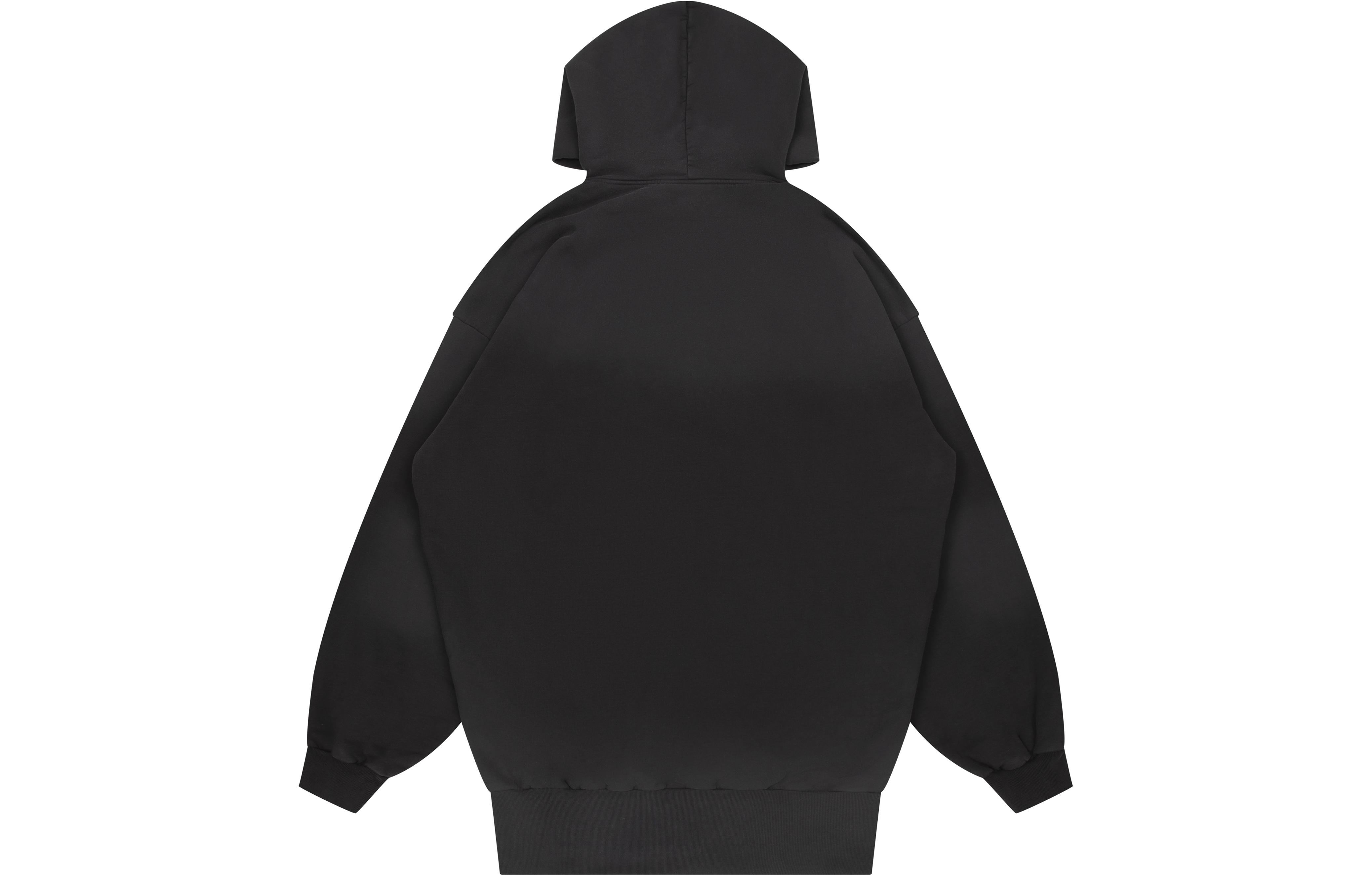 Lookbook Drew House Oversized Letter Hoodie Pullover Unisex - Faded Black DH-F3117L-SEFB