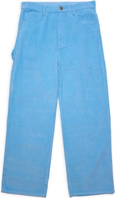 Drew House Pacific Blue Smiley Corduroy Carpenter Pants Unisex Kasual Biru. DR-SS22-405 Buy Drew House Pacific Blue Smiley Corduroy Carpenter Pants Unisex Kasual Biru. DR-SS22-405