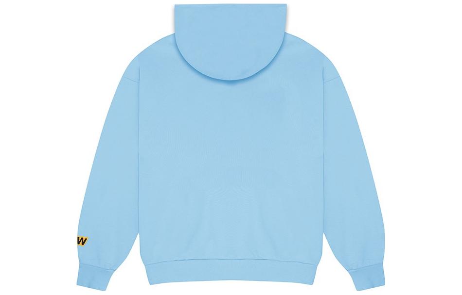 Lookbook Drew House Pacific Blue Hoodie Fleece Unisex Smiley Face. DH-F31121-MCPB