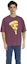 Purchase Drew House Pizza Grafik Tee Berry Unisex Gaya Pasangan. DR-FW21-122