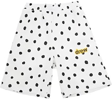 Drew House Polka Dot Logo Cotton Unisex Relaxed Shorts DR-SS21-34 Drew House Polka Dot Logo Cotton Unisex Relaxed Shorts DR-SS21-34