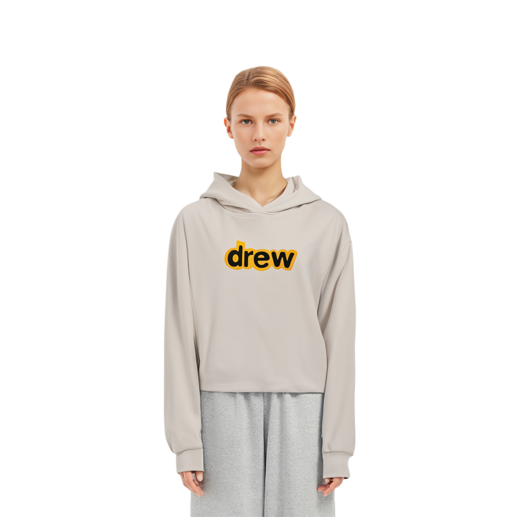 Sizing Drew House Printed Pullover Hoodie Unisex Off-White Color DR-FW22-1231-5