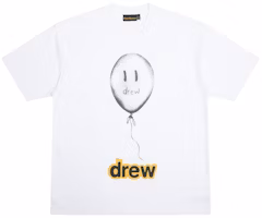 Drew House Real Joy SS T-Shirt White Drew House Real Joy SS T-Shirt White