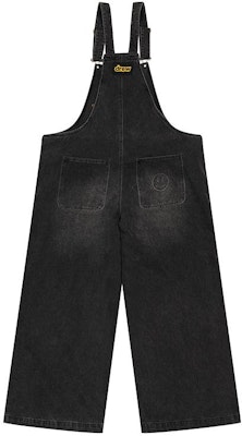 Drew House 寬鬆版笑臉印花工作服 黑色男女款. DH-SBD718U-MCCR Lookbook Drew House 寬鬆版笑臉印花工作服 黑色男女款. DH-SBD718U-MCCR