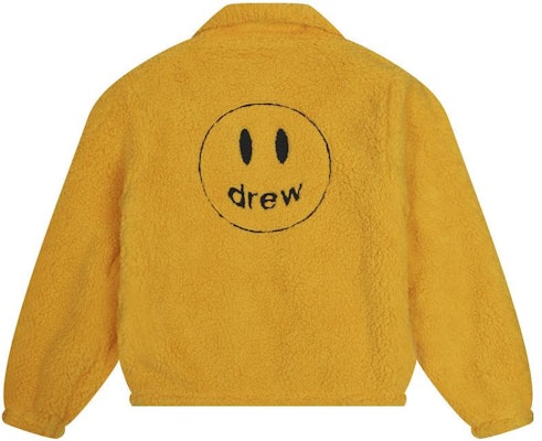 Jaket Drew House Reversible Zip Up Mascot Sherpa Hitam Unisex Retro Style. DR-SS22-277 Purchase Jaket Drew House Reversible Zip Up Mascot Sherpa Hitam Unisex Retro Style. DR-SS22-277