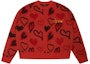 Order Drew House Suéter Scribble Hearts FW22 - Jersey Unisex Bordado de Punto. DW-FW22-1223-06