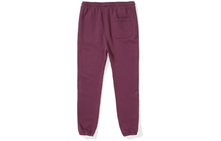 Lookbook Drew House 涂鸦logo浆果色针织男女同款休闲裤. DR-FW21-085