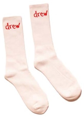 Drew House Scribble Socks White Buy Drew House Scribble Socks White