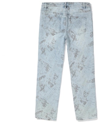 Drew House Script Cetakan Seluar Jeans Tirus Unisex DR-FW21-069 Lookbook Drew House Script Cetakan Seluar Jeans Tirus Unisex DR-FW21-069